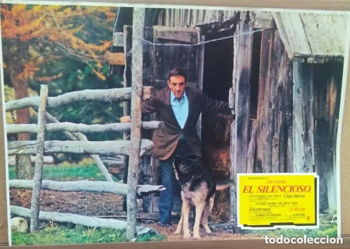 Kino: FOTOCROMO DE CINE - EL SILENCIOSO - LIBO VENTURA - BUENO - F3