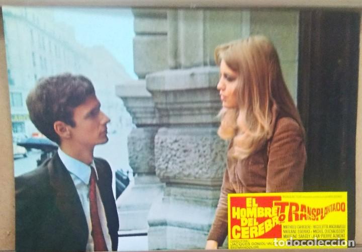 Cinema: FOTOCROMO DE CINE - EL HOMBRE DEL CEREBRO TRANSPLANTADO -EXCELENTE - F3