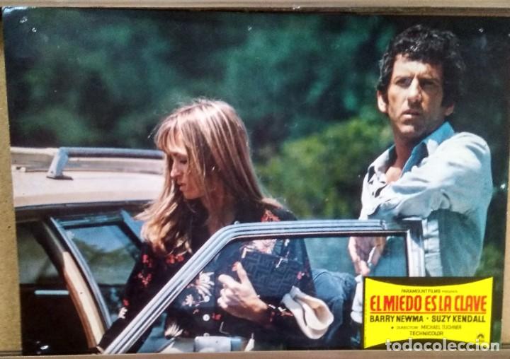 Kino: FOTOCROMO DE CINE - EL MIEDO ES LA CLAVE - BARRY NEWMAN SUZY KENDALL . F3