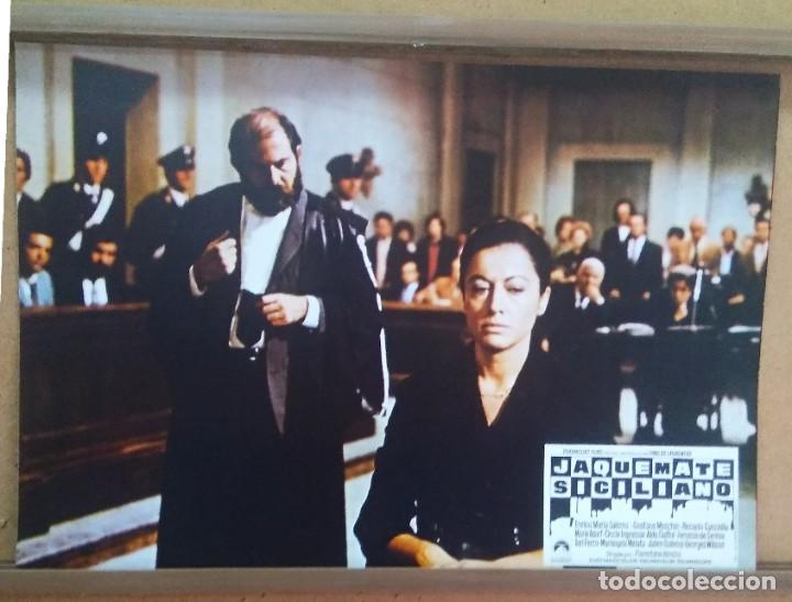 Cinema: FOTOCROMO DE CINE - JAQUE MATE SICILIANO - Enrico Maria Salerno - 1973 -EXCELENTE -F3