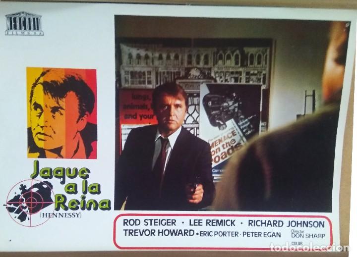Cinema: FOTOCROMO DE CINE - JAQUE A LA REINA - ROD STEIGER- F3