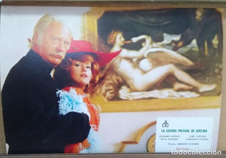 Cinema: FOTOCROMO DE CINE - LA GUERRA PRIVADA DE ADELINA - CURD J&Uuml;RGENS - F3