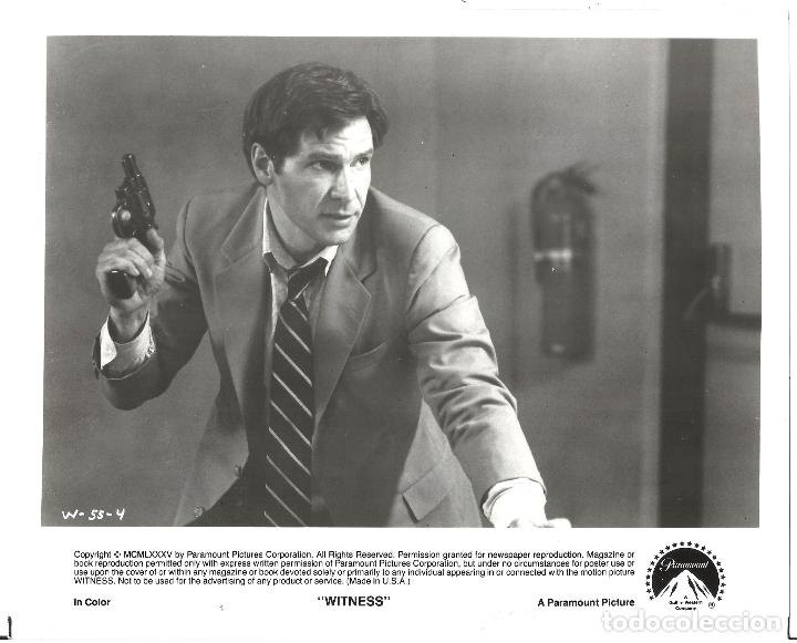 Cine: F32241 HARRISON FORD UNICO TESTIGO FOTO B/N ORIGINAL AMERICANA