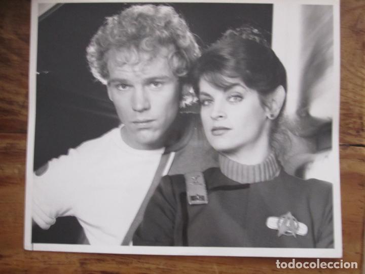 Cine: Star Trek II: La ira de Khan - foto original b/n - Kirstie Alley Merritt Butrick