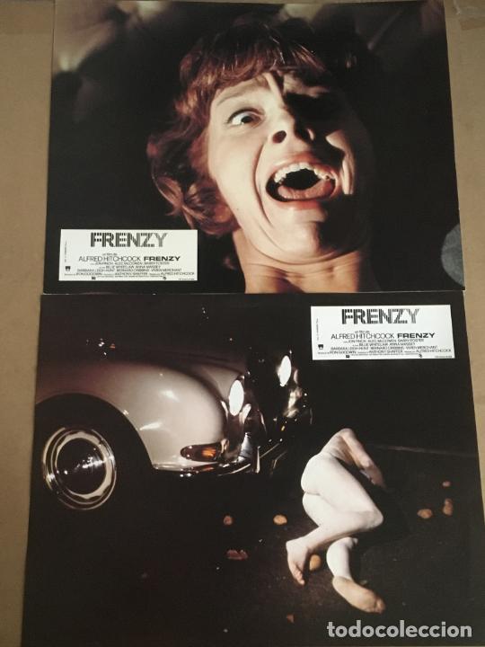Cine: frenzy frenesi alfred hitchcock 2 fotocromos originales franceses