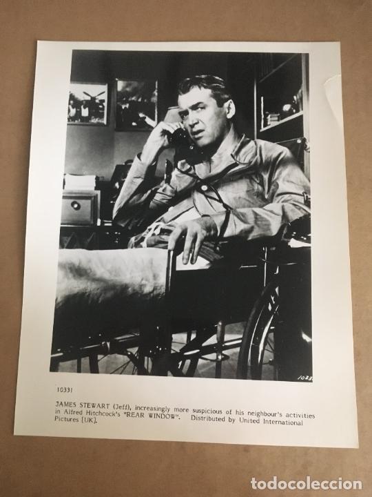 Cine: la ventana indiscreta rear window james stewart alfred hitchcock foto original reposicion 1983