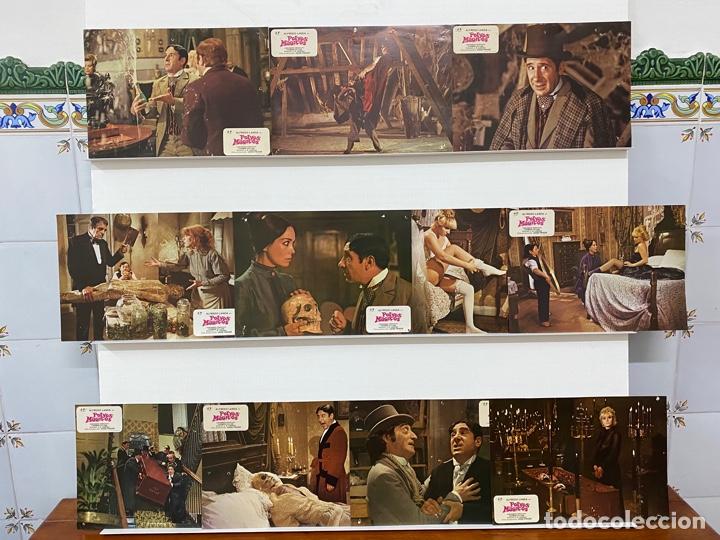 Cinema: Polvos m&aacute;gicos. Alfredo Landa, Carmen Villani, Elisa Mont&eacute;s. 11 FOTOCROMOS ORIGINALES.