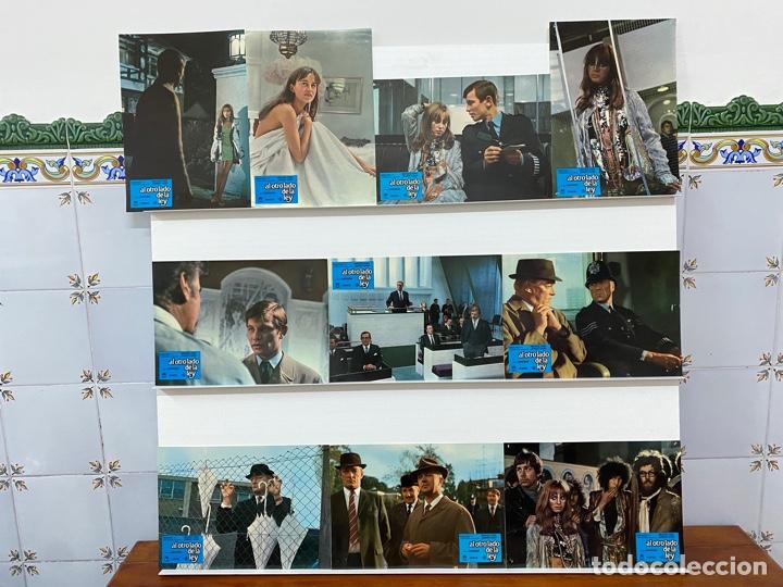 Cine: Al otro lado de la ley. Michael York, Jeremy Kemp, George A. Cooper. 10 FOTOCROMOS ORIGINALES.