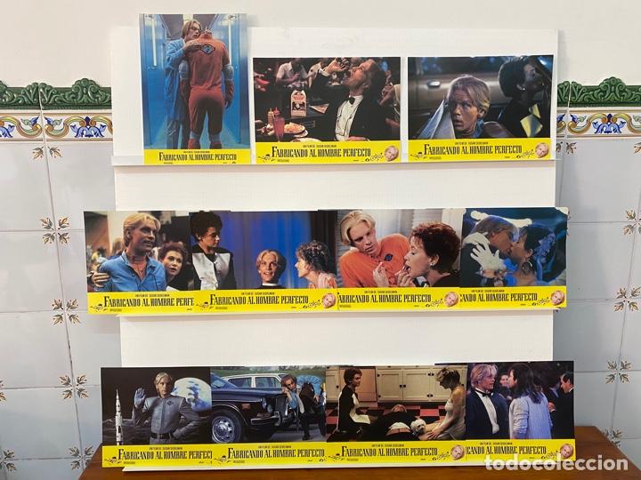 Cine: Fabricando al hombre perfecto. John Malkovich, Ann Magnuson, Glenne Headly.11 FOTOCROMOS ORIGINALES.