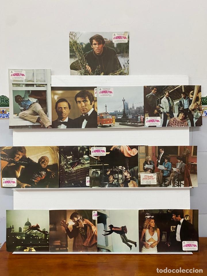 Cine: El hombre-puma.Walter George Alton, Donald Pleasence, Miguel &Aacute;ngel Fuentes.13 FOTOCROMOS ORIGINALES.