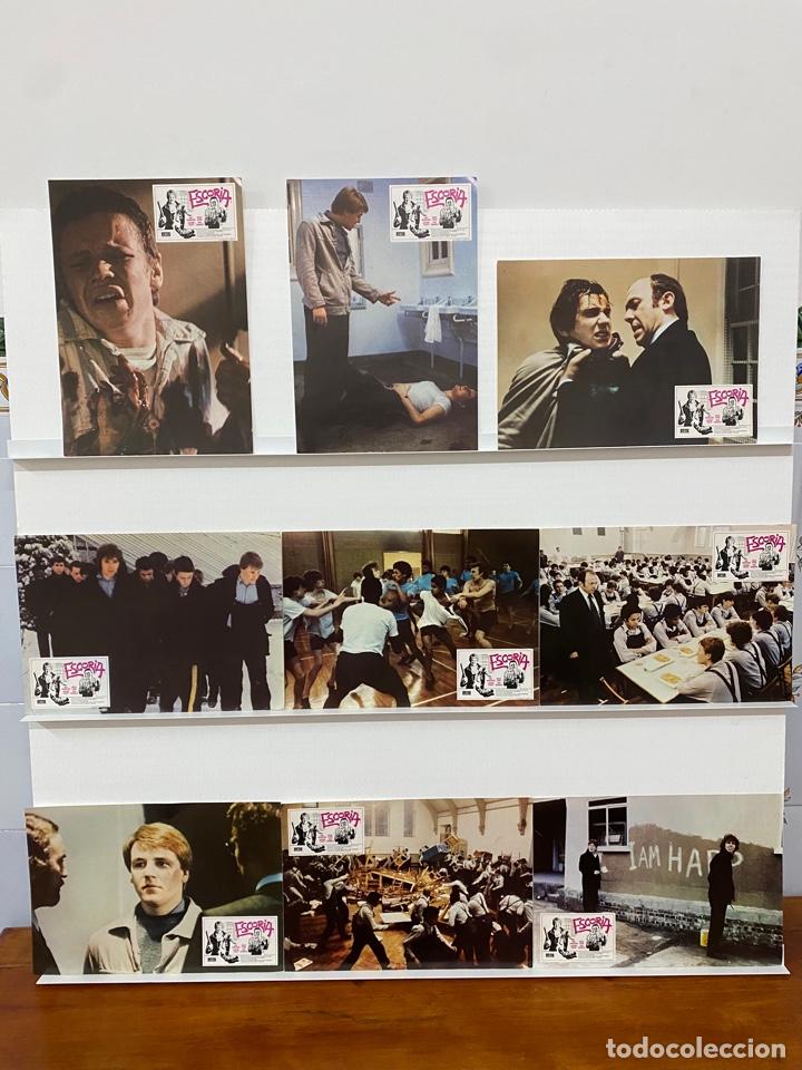 Cinema: Escoria (Scum). Ray Winstone, Mick Ford, Julian Firth. 9 FOTOCROMOS ORIGINALES.