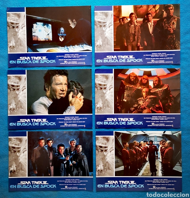 Cine: STAR TREK III EN BUSCA DE SPOCK - 12 FOTOCROMOS