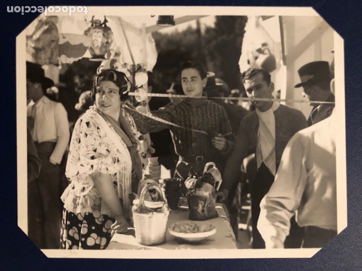 Cine: Foto original de Pastora imperio Rodaje de mar&iacute;a de la o Carmen Amaya