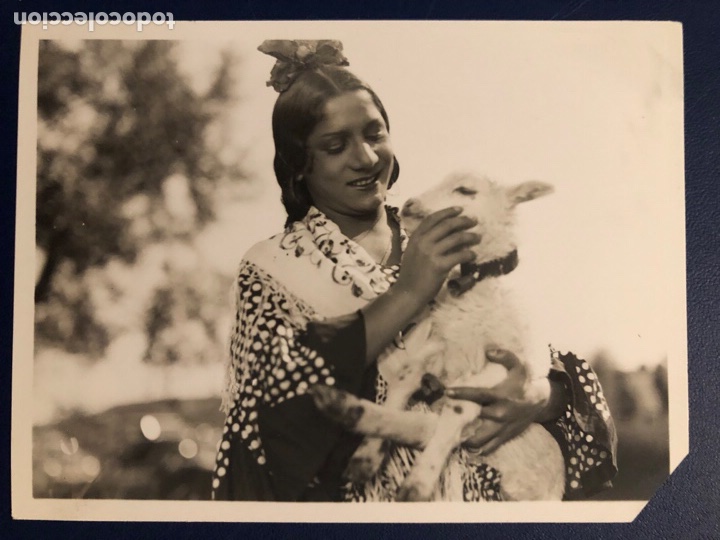 Cine: Foto original de Carmen Amaya Mar&iacute;a de la o