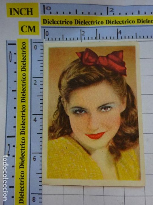 Cinema: ANTIGUO CROMO. EDITORIAL BRUGUERA. CROMOS CINEFOTO. CINE ACTOR ACTRIZ. JOAN LESLIE G-12 N&ordm;12. 7