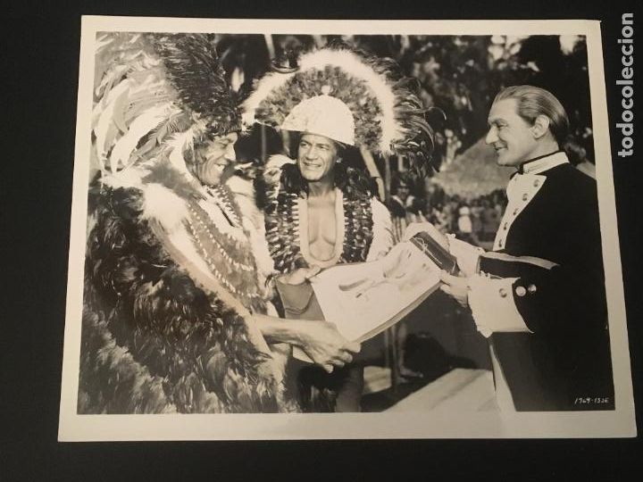 Cine: rebelion a bordo marlon brando trevor howard foto original estreno