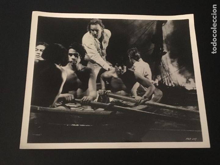 Cine: rebelion a bordo marlon brando trevor howard foto original estreno