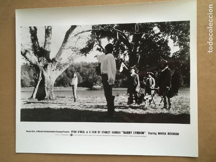 Cine: barry lyndon ryan o'neal marisa berenson stanley kubrick foto original estreno