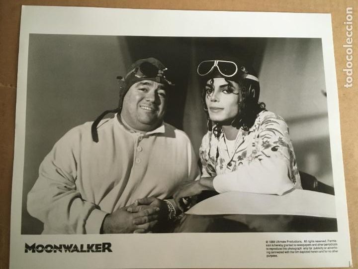 Cine: moonwalker michael jackson foto original estreno