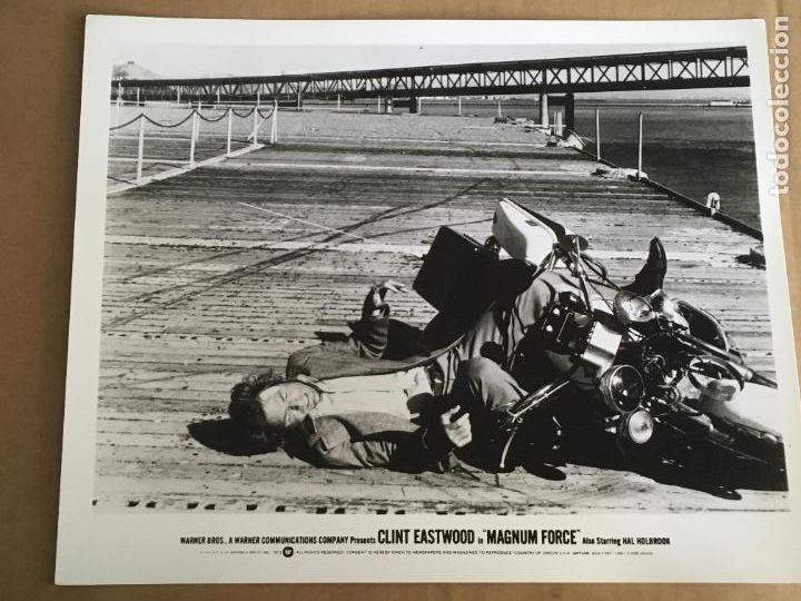 Cine: harry el fuerte magnum force clint eastwood foto original estreno