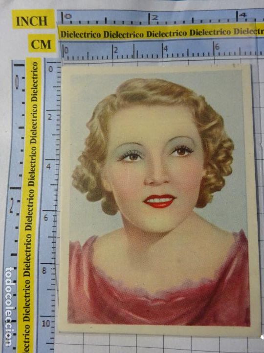 Cinema: ANTIGUO CROMO. EDITORIAL BRUGUERA. CROMOS CINEFOTO. CINE ACTRIZ ACTOR. ANNABELLA E-10-B N&ordm;7. 48