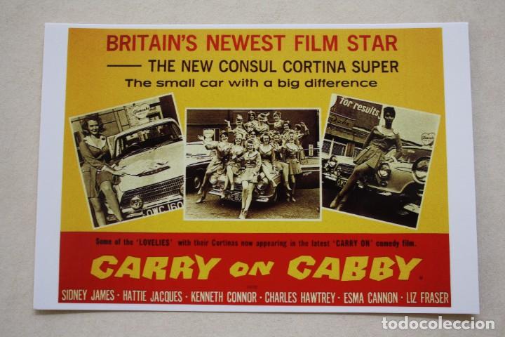 Cine: POSTAL CARTEL PELICULA THE CARRY ON COLLECTION. LONDON POSTCARD COMPANY. 10 X 15 CM. PERFECTO ESTADO