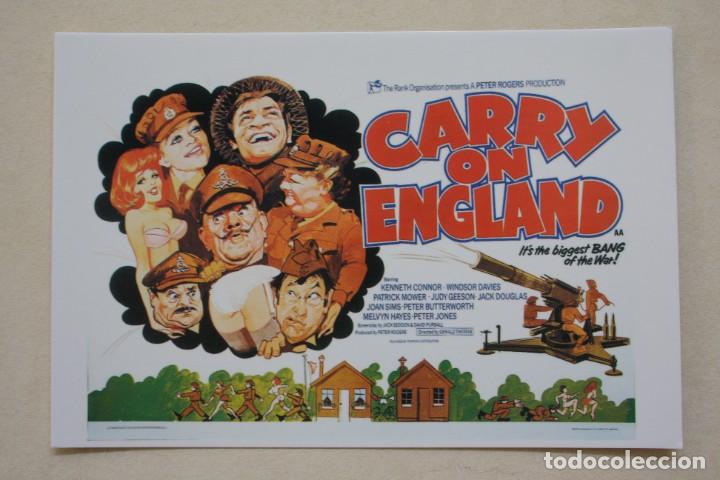 Kino: POSTAL CARTEL PELICULA THE CARRY ON COLLECTION. LONDON POSTCARD COMPANY. 10 X 15 CM. PERFECTO ESTADO