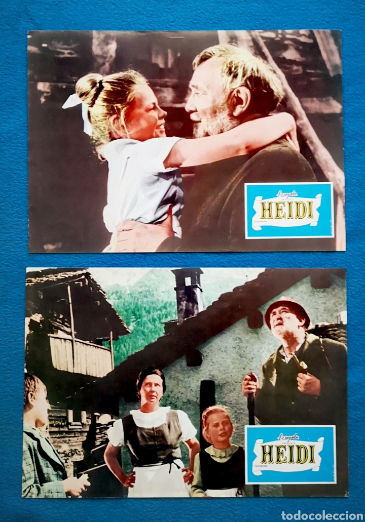 Cine: HEIDI - 2 FOTOCROMOS
