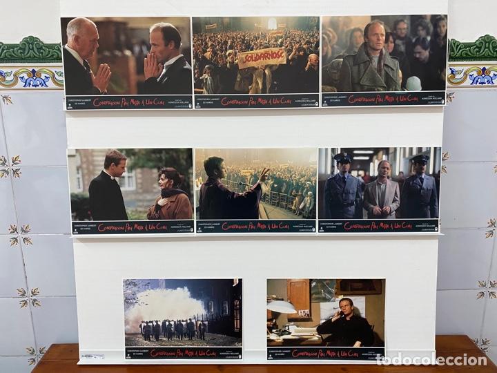 Cinema: Conspiraci&oacute;n para matar a un cura. Christopher Lambert, Ed Harris, Joss A. 8 FOTOCROMOS ORIGINALES.