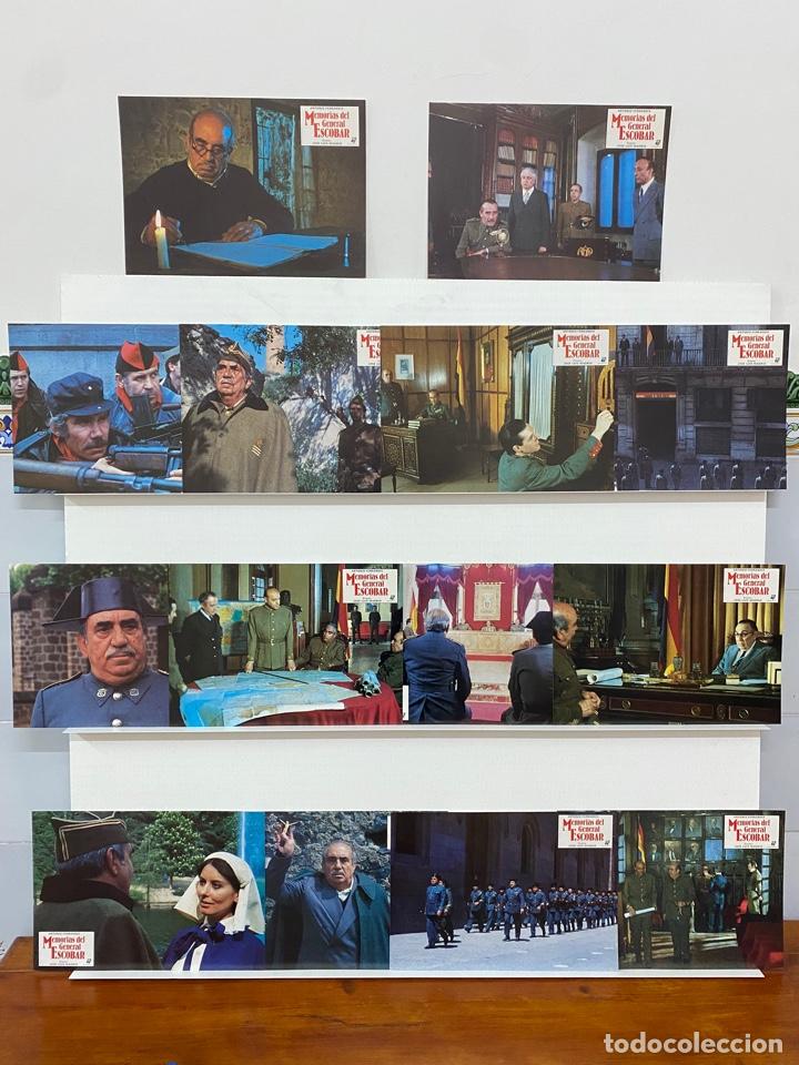 Cine: Memorias del General Escobar. Antonio Ferrandis, Elisa Ramirez, Luis P. 14 FOTOCROMOS ORIGINALES.