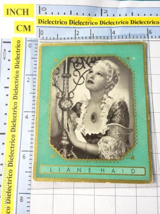 Kino: ANTIGUO FOTO CROMO DE CINE. BUNTE FILMBILDER ZUBAN N&ordm; 6. 350 LIANE HAID