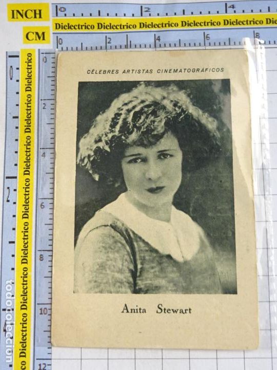 Cin&eacute;ma: FOTO CROMO DE CINE. CHOCOLATE E. JUNCOSA. C&Eacute;LEBRES ARTISTAS CINEMATOGR&Aacute;FICOS. D 11 ANITA STEWART