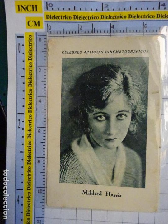 Cin&eacute;ma: FOTO CROMO DE CINE. CHOCOLATE E. JUNCOSA. C&Eacute;LEBRES ARTISTAS CINEMATOGR&Aacute;FICOS. F 1 MILDRED HARRIS