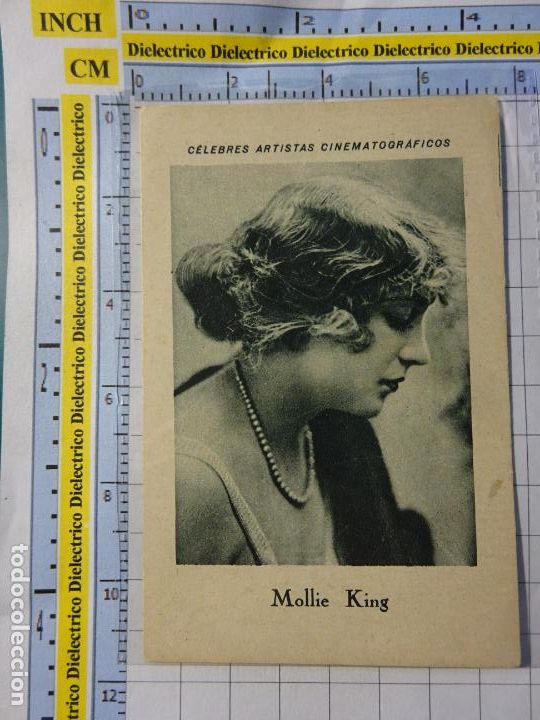 Cin&eacute;ma: FOTO CROMO DE CINE. CHOCOLATE E. JUNCOSA. C&Eacute;LEBRES ARTISTAS CINEMATOGR&Aacute;FICOS. C 4 MOLLIE KING