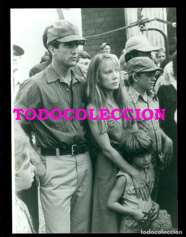 Cine: MEL GIBSON CUANDO EL RIO CRECE FOTOGRAFIA ORIGINAL Sissy Spacek 20 POR 25 CM