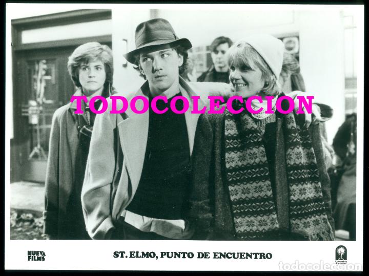 Cine: ST. ELMOS, PUNTO DE ENCUENTRO FOTOGRAFIA ORIGINAL Andrew McCarthy 20 por 25 CM