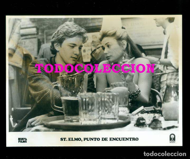 Cine: ST. ELMOS, PUNTO DE ENCUENTRO FOTOGRAFIA ORIGINAL Andrew McCarthy Demi Moore 20 por 25 CM