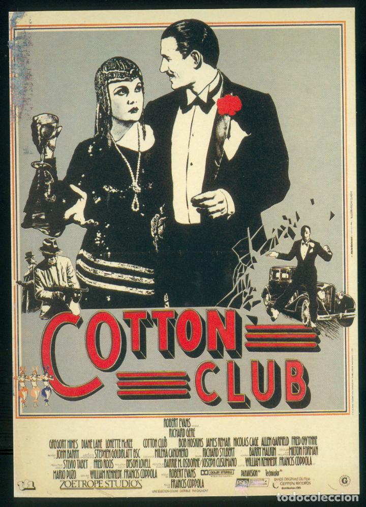 Cinema: RICHARD GERE POSTAL COTTON CLUB