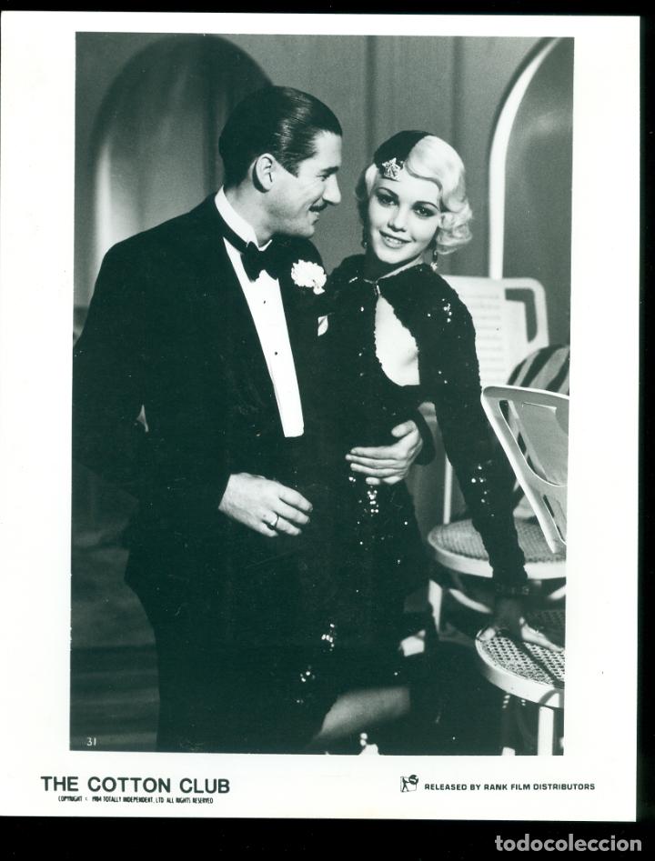 Cine: RICHARD GERE FOTOGRAFIA ORIGINAL DE EPOCA 20 POR 25 CM DE COTTON CLUB
