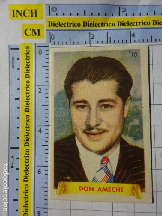 Cinema: ANTIGUO CROMO DE CINE. ARTISTAS CINEMATOGR&Aacute;FICOS ESTRELLAS FAMOSAS. 110 DON AMECHE 38