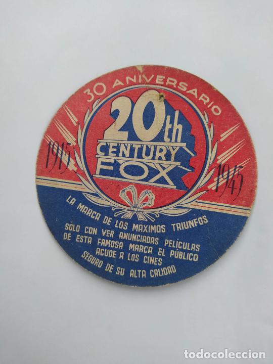 Cinema: TARJETA 30 ANIVERSARIO CENTURY FOX 1915-1945. MERLE OBRERON. JACK EL DESTRIPADOR. TDKP20I