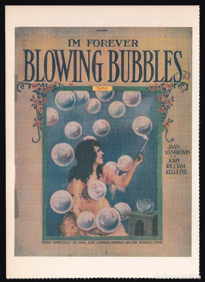 Cine: *I&acute;m Forever Blowing Bubbles, 1919* Ed. Dover Publications Inc. Nueva.