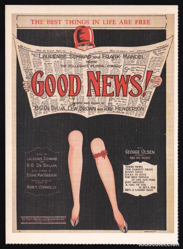 Cine: *The Best Things in Live Are Free, 1927* Ed. Dover Publications Inc. Nueva.