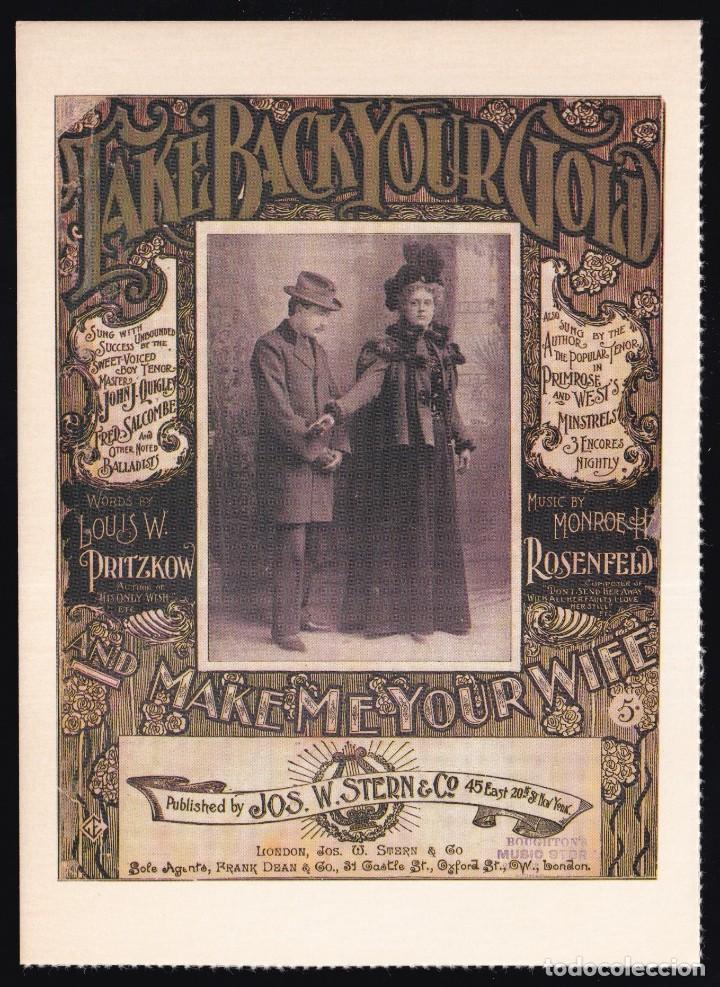 Cine: *Take Back Your Gold, 1897* Ed. Dover Publications Inc. Nueva.