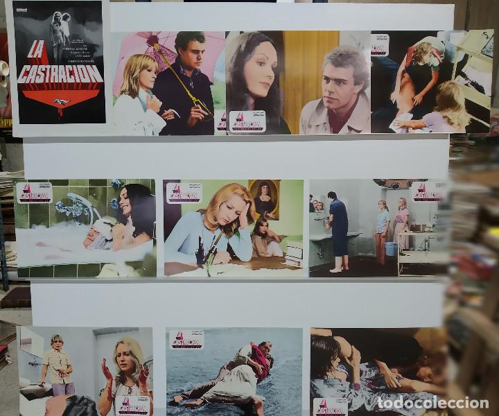 Cinema: La castraci&oacute;n. Christian Kohlund, Helmut Qualtinger, Franz Seitz 10 FOTOCROMOS ORIGINALES