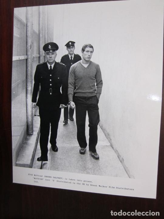 Cine: McVicar - foto original b/n - Roger Daltrey The Who