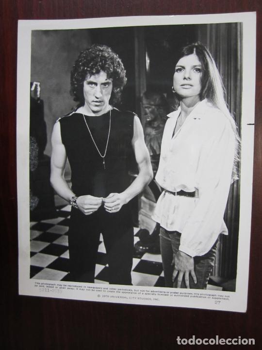 Cine: The Legacy El legado - foto original b/n - Roger Daltrey The Who - Katharine Ross