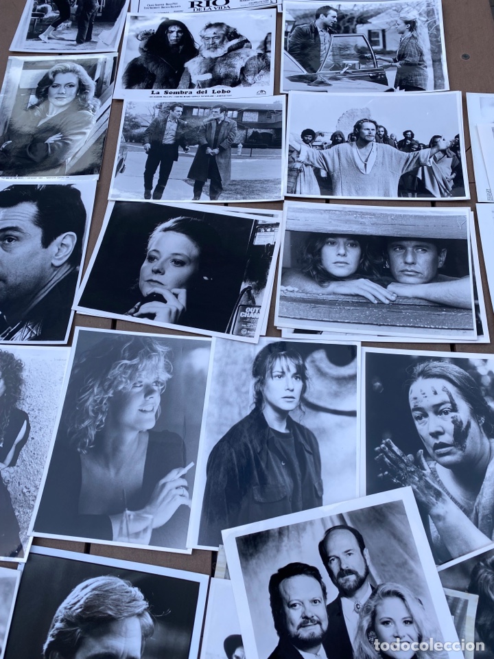 Cine: 88 fotocromos Hollywood 80-90 drama . Jodie Foster , Robert de Niro , Kathy Bates