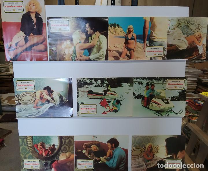 Cinema: El precio del aborto. Lynn Endersson, D&aacute;maso Mun&iacute;, C&eacute;sar Ojinaga . 10 FOTOCROMOS ORIGINALES