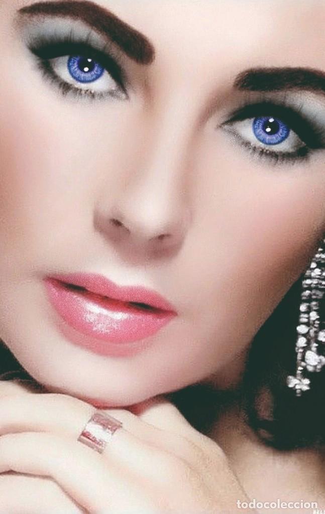 Cine: Elizabeth Taylor PHOTO POSTCARD